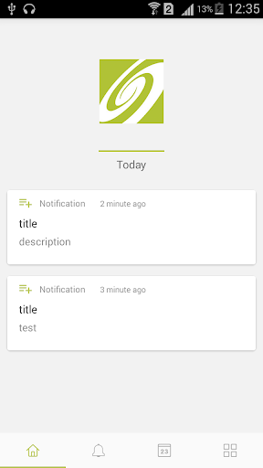 Android application Galaxy Public School screenshort