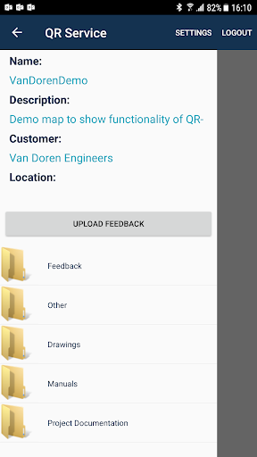 QR-Service Screen 3