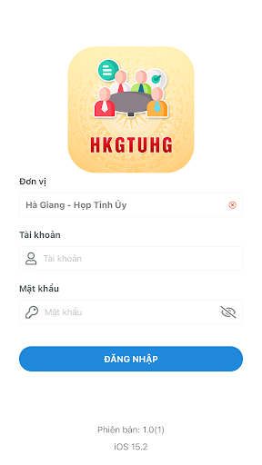 Họp không giấy TUHG