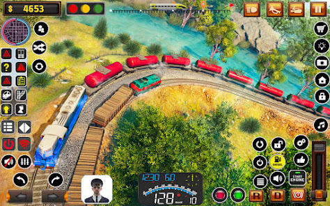 Imágen 3 tren conducción tren wali jueg android