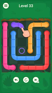 Pipe Line Connect Puzzle Game