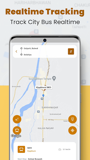 Butwal Bhairahawa City Bus Screen 3