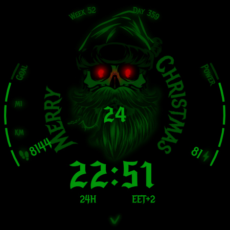BAD SANTA Christmas Watch Face screenshot 34