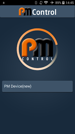 Android application PM Control screenshort
