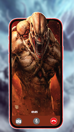 Android application Ghost Devil Prank Call Wallpap screenshort