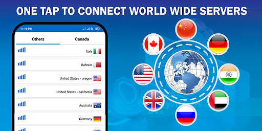Canada VPN Screen 2
