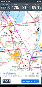 VFRnav flight navigation