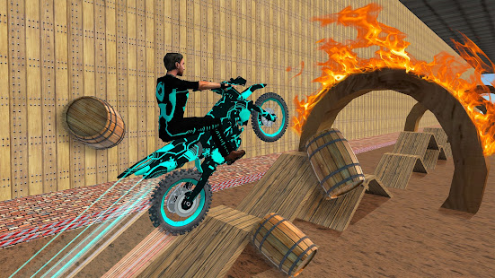 Dirt Bike Stunt track: Motocross Racing Game 1.0.9 APK screenshots 8
