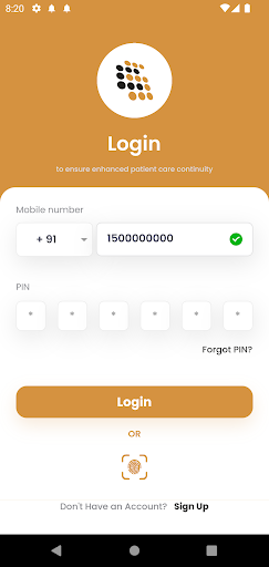 Android application Derma Cares screenshort