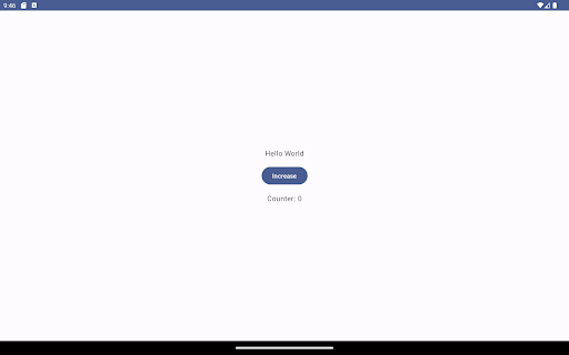 Hello World Screen 3