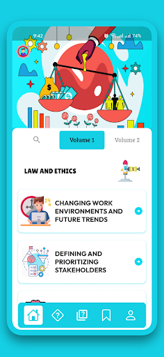 Screenshot of Business Law and Ethics