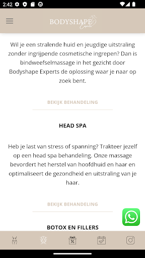 Bodyshape Experts Screen 2