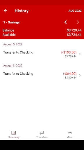 Diversified General FCU Screen 3