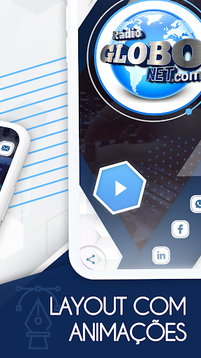 Rádio GloboNET Screenshot 4 - AppWisp.com