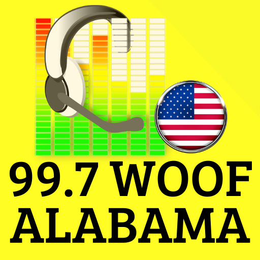 99.7 WOOF Fm logo