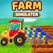 Farm Land Harvest Truck Games Icon