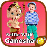 Selfie with God Ganesha icon