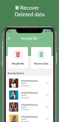 Android application Recycle Bin : Data Recovery screenshort