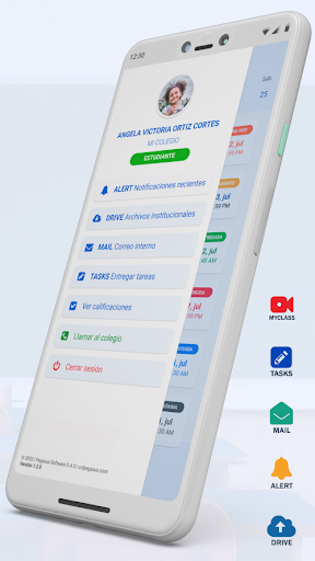 Académica Web: Estudiantes Screen 2