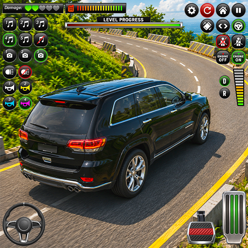 Real 3d Car Stunt: Car Parking icon