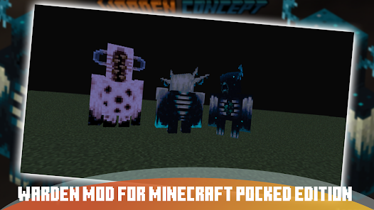 Captura 11 Warden Mod of Cave & Skin MCPE android