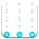 Dialer theme Droid L White For Drupe and ExDialer Изтегляне на Windows