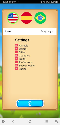 Hangman Multiplayer With Tips Screen 3