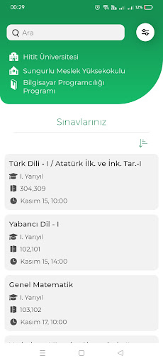 Android application Sınav Ofisi - Sınav Oluşturucu screenshort