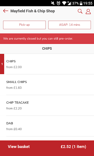 Mayfield Fish & Chip Shop Screen 2