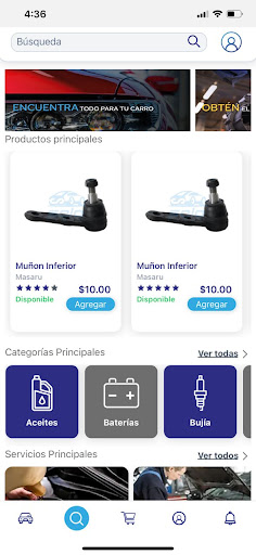 SoloCarro Servicios Online Screen 2