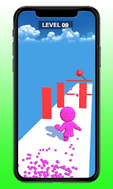 #4. Perfect Pixel Bubble Runner 3D (Android) By: Kidzoo Games