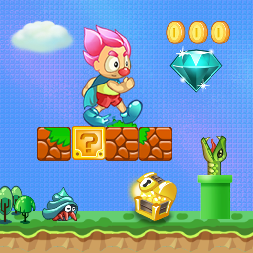 Super Mary bros - Jungle World Logo