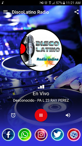 DiscoLatino Radio Screen 2