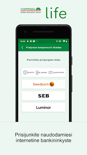Compensa Life Lithuania Screen 2