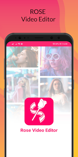 Android application Rose Video Editor: Video Edito screenshort