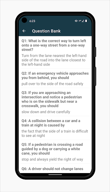 Screenshot 8 Alberta Driving Knowledge Test android