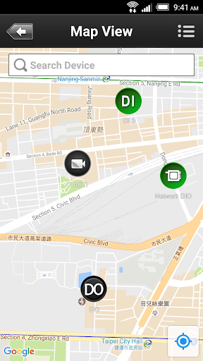 ACTi Mobile Client Screen 2