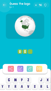 world map quiz - guess country