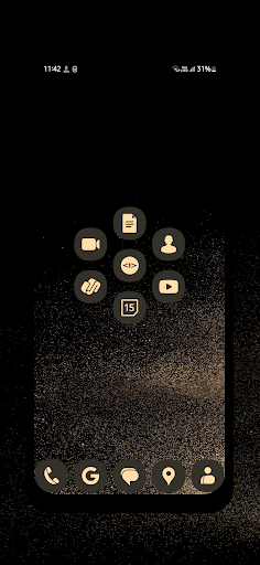 Screenshot of Golden Sand Icon Pack