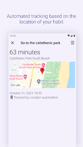 Habyte－Automated habit tracker Screen 3