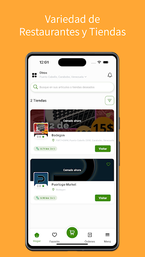 Puertogo Delivery Screenshot