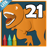 Coloring Book 21 Lite: More Dinosaurs icon