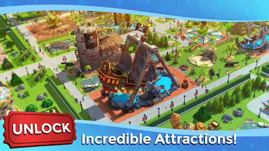 RollerCoaster Tycoon Touch - Build your Theme Park Mod Apk