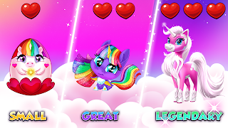 Unicornilandia: Merge Unicorns - Screenshot 1