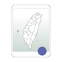 Blank Map Taiwan
