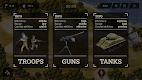 screenshot of WWII Defense: RTS Army TD game