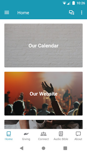 Android application Free Gospel Assembly of God screenshort