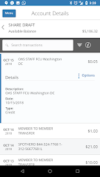 OAS FCU Mobile App