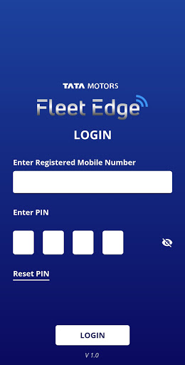 Android application Fleet Edge Driver App screenshort