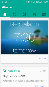 Glimmer (maliwanag na alarm clock) Mod Apk [Premium] 1